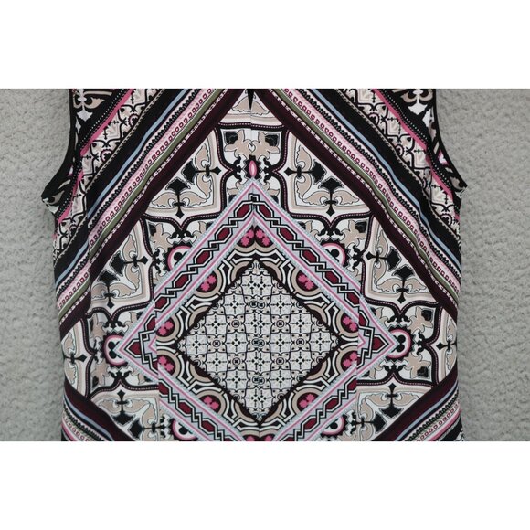 White House Black Market Sleeveless Reversable Midi Dress-Large-New w/Tags - Picture 11 of 16